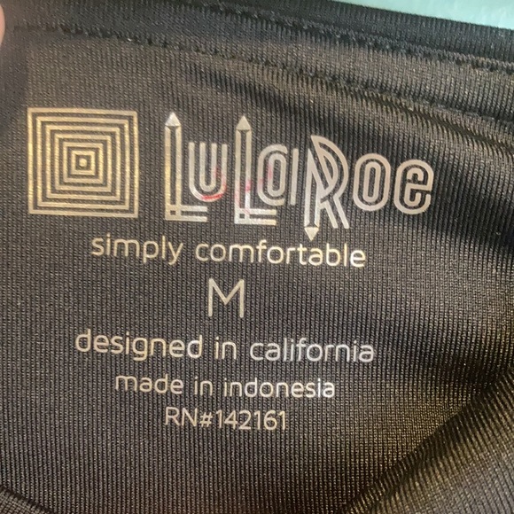 NWT LuLaRoe workout pants sz M - Picture 3 of 6